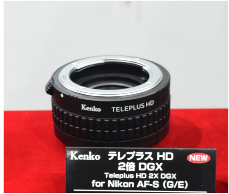 Other interesting new items followed alongside. Kenko Teleplus series is enriched with the so much-anticipated Kenko TELEPLUS HD 2x DGX for Nikon AF-S (G/E)..